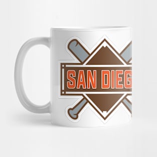 San Diego Padres Baseball Mug